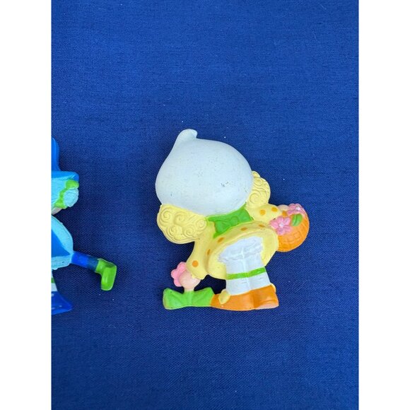 Vintage Strawberry Shortcake Figurines Set Of 5 Toys Miniatures 1980s - Picture 12 of 12